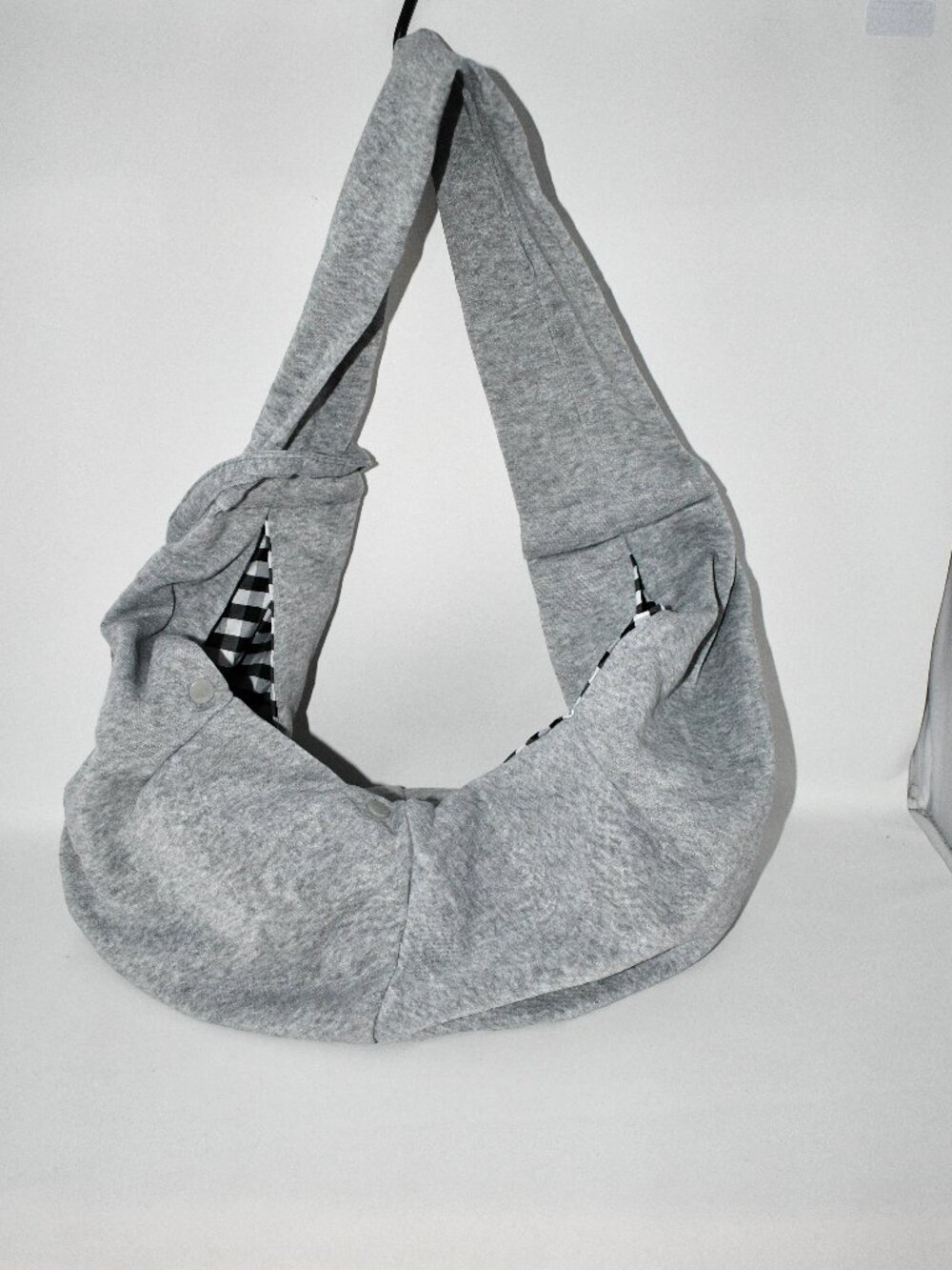 ARZQUT Dog/ Cat Carrier Sling, Small Pet Shoulder Bag, Gray, Up to 12lb, NWT Con